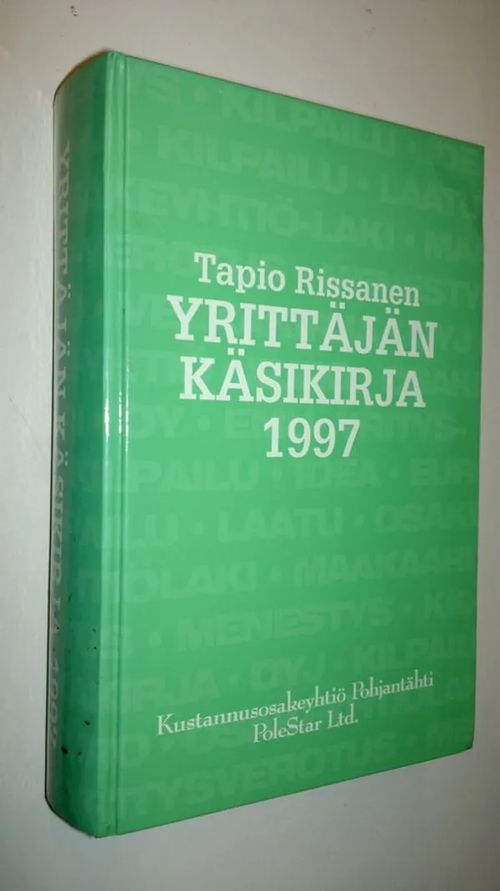 Yrittäjän käsikirja 1997 - Rissanen Tapio | Finlandia Kirja | Osta  Antikvaarista - Kirjakauppa verkossa