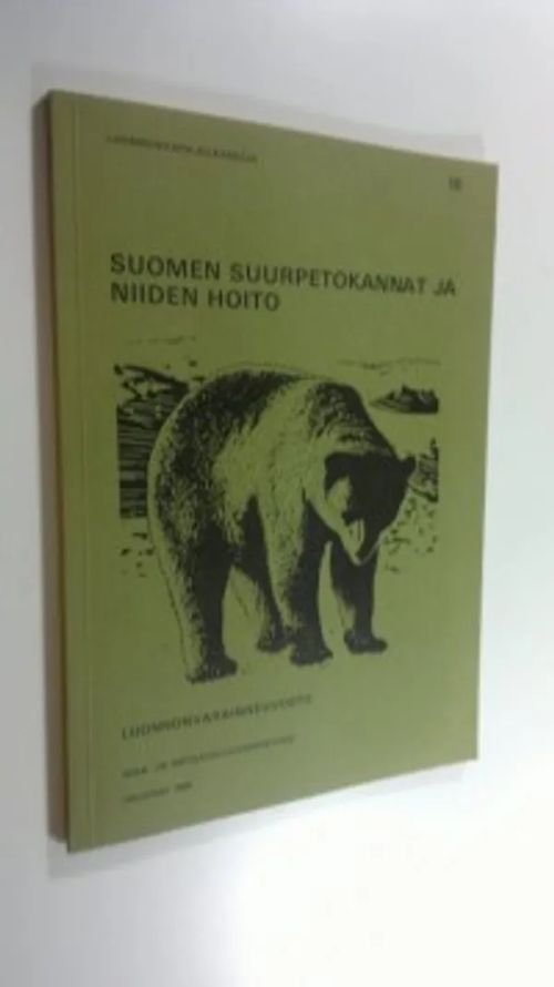 Suomen suurpetokannat ja niiden hoito | Finlandia Kirja | Osta Antikvaarista - Kirjakauppa verkossa