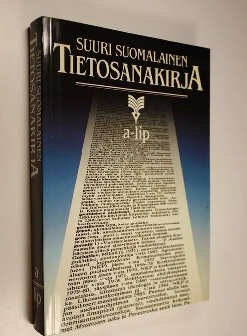Suuri suomalainen tietosanakirja A-lip - Eskola Matti (toim.) | Finlandia  Kirja | Osta Antikvaarista - Kirjakauppa verkossa