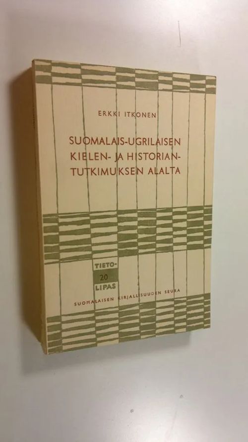 Suomalais-ugrilaisen kielen- ja historiantutkimuksen alalta - Itkonen  Erkki | Finlandia Kirja | Osta Antikvaarista - Kirjakauppa verkossa