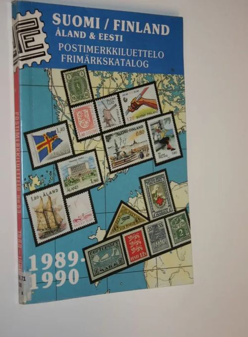 Postimerkkiluettelo 1989-1990 : Åland & Eesti | Finlandia Kirja | Osta Antikvaarista - Kirjakauppa verkossa