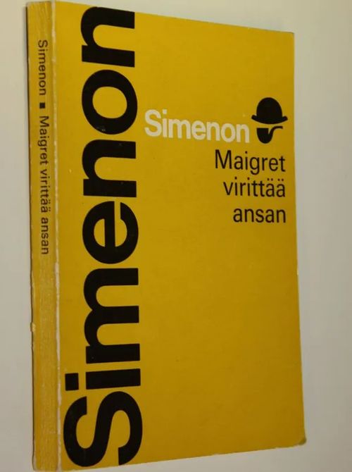 Maigret virittää ansan : Komisaario Maigret'n tutkimuksia - Simenon, Georges | Finlandia Kirja | Osta Antikvaarista - Kirjakauppa verkossa