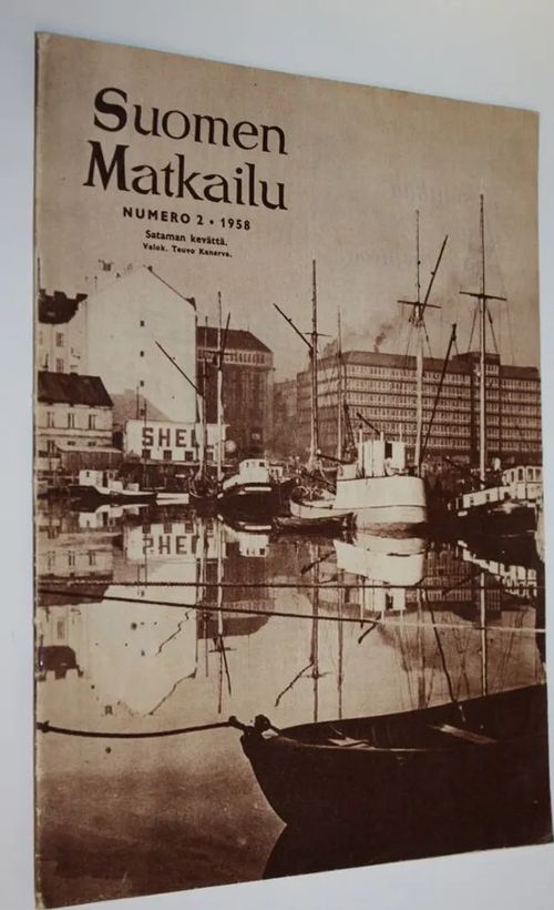 Suomen matkailu nro 2/1958 : Suomen matkailijayhdistyksen ja Suomen-matkojen äänenkannattaja | Finlandia Kirja | Osta Antikvaarista - Kirjakauppa verkossa