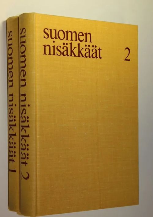 Suomen nisäkkäät 1-2 | Finlandia Kirja | Osta Antikvaarista - Kirjakauppa  verkossa