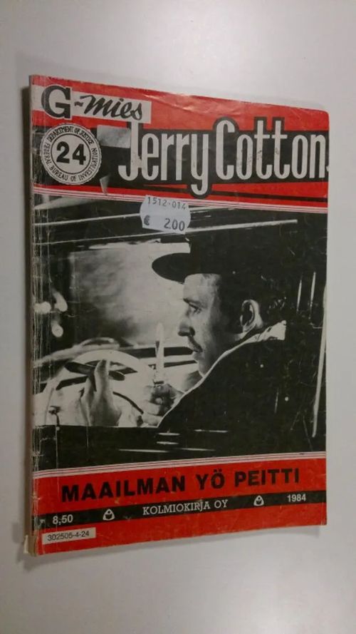 Jerry Cotton 24 1984 : Maailman yö peitti | Finlandia Kirja | Osta Antikvaarista - Kirjakauppa verkossa