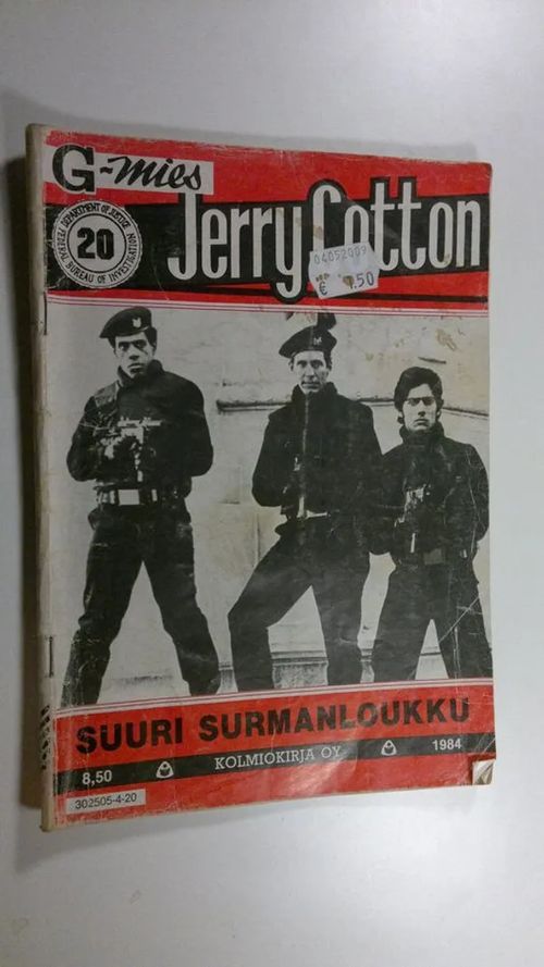 Jerry Cotton 20 1984 : Suuri surmanloukku | Finlandia Kirja | Osta Antikvaarista - Kirjakauppa verkossa