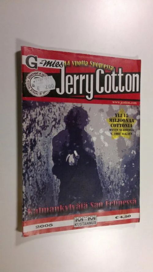 Jerry Cotton 8 2005 : Kalmankylväjä san felipessä | Finlandia Kirja | Osta Antikvaarista - Kirjakauppa verkossa
