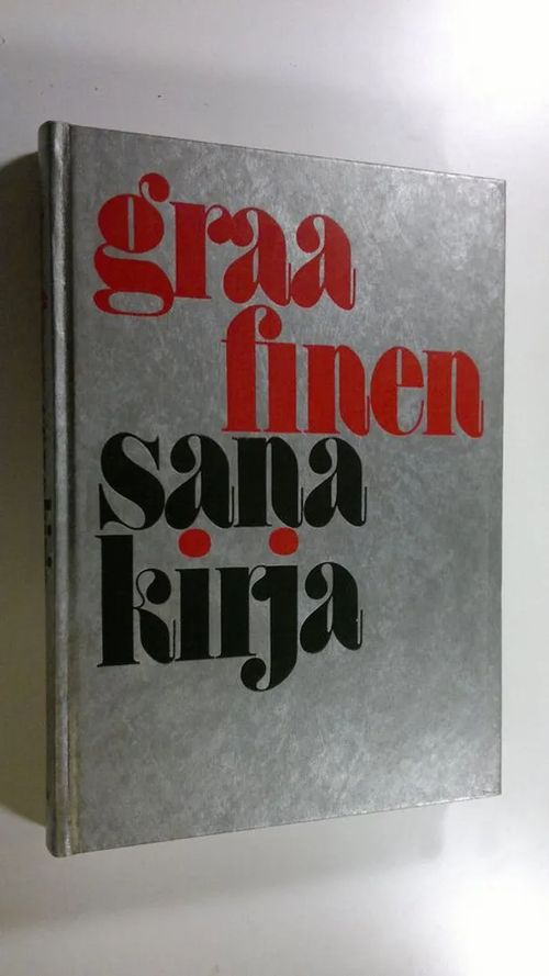 Graafinen sanakirja : suomi-ruotsi-englanti-saksa | Finlandia Kirja | Osta  Antikvaarista - Kirjakauppa verkossa