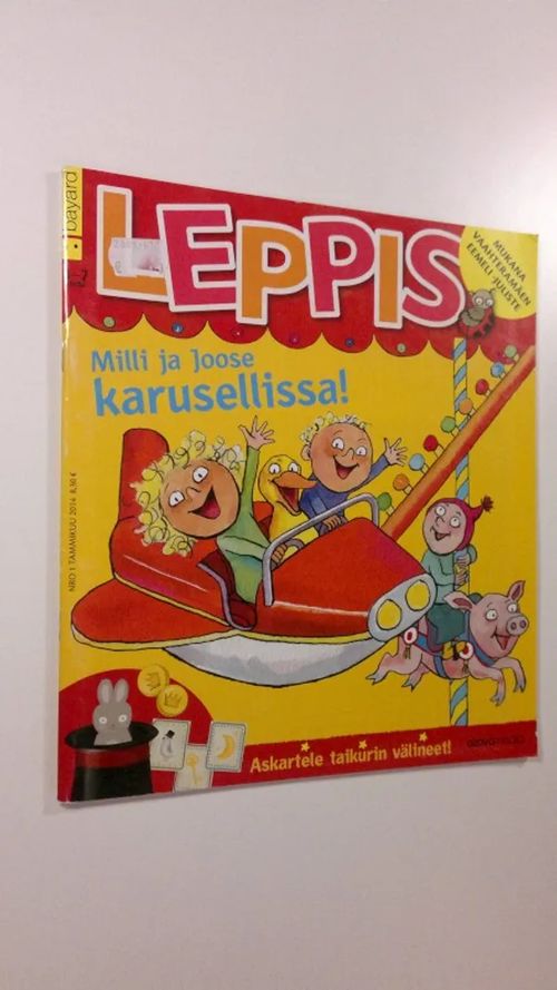 Leppis : satu- ja puuhalehti nro 1, 2014 | Finlandia Kirja | Osta Antikvaarista - Kirjakauppa verkossa