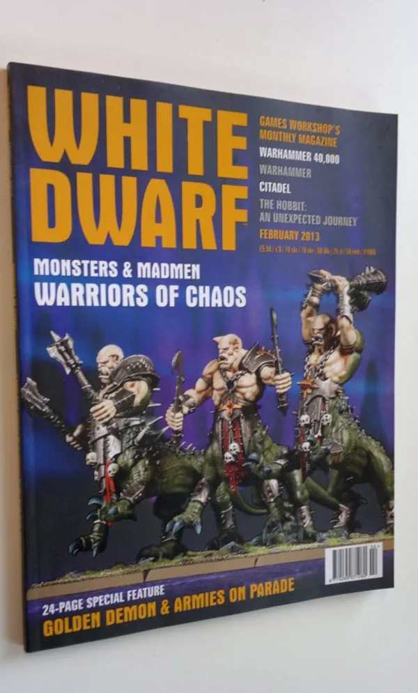 White Dwarf : February 2013 : Warriors of Chaos | Finlandia Kirja | Osta Antikvaarista - Kirjakauppa verkossa
