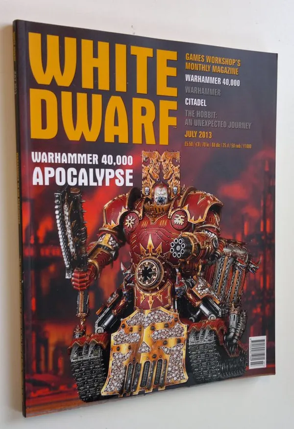 White Dwarf : July 2013 : Warhammer 40,000 Apocalypse | Finlandia Kirja | Osta Antikvaarista - Kirjakauppa verkossa