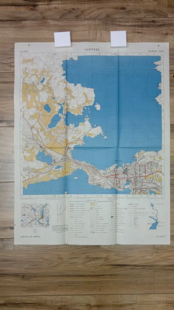 Tampere 1:20000 n:o 2123 09 - Harjanne  T ym. (kartoitus) | Finlandia Kirja | Osta Antikvaarista - Kirjakauppa verkossa