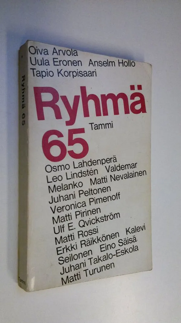 Ryhmä 65 : nuorta proosaa ja lyriikkaa | Finlandia Kirja | Osta Antikvaarista - Kirjakauppa verkossa