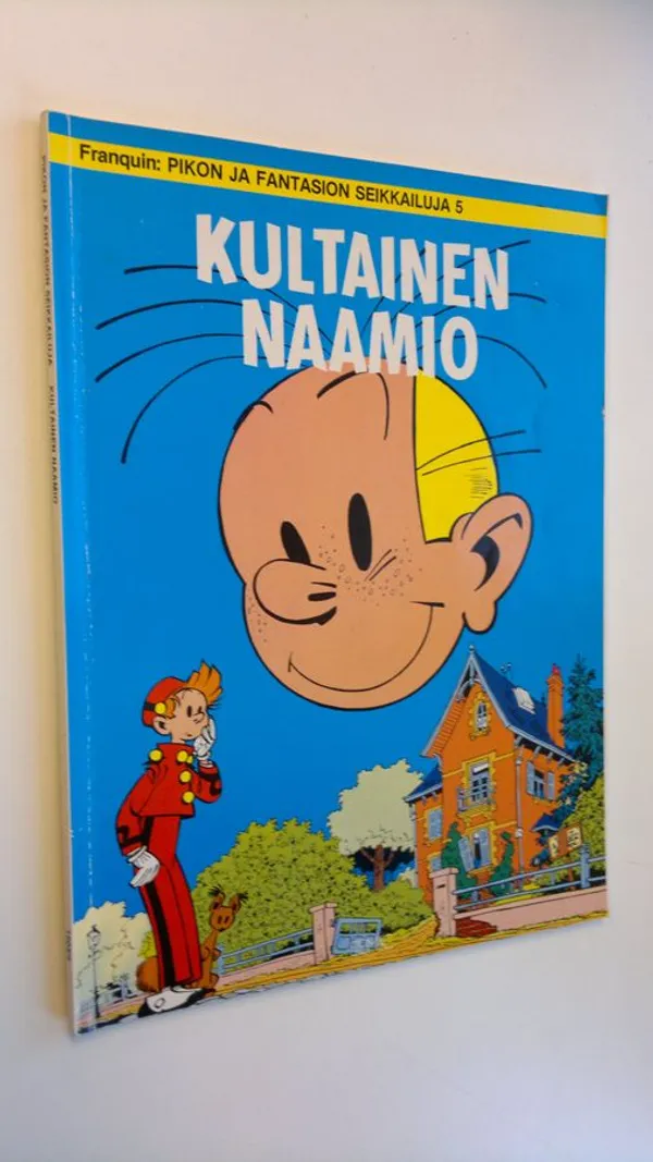 Kultainen naamio - Pikon ja Fantasion seikkailuja - Franquin | Finlandia Kirja | Osta Antikvaarista - Kirjakauppa verkossa