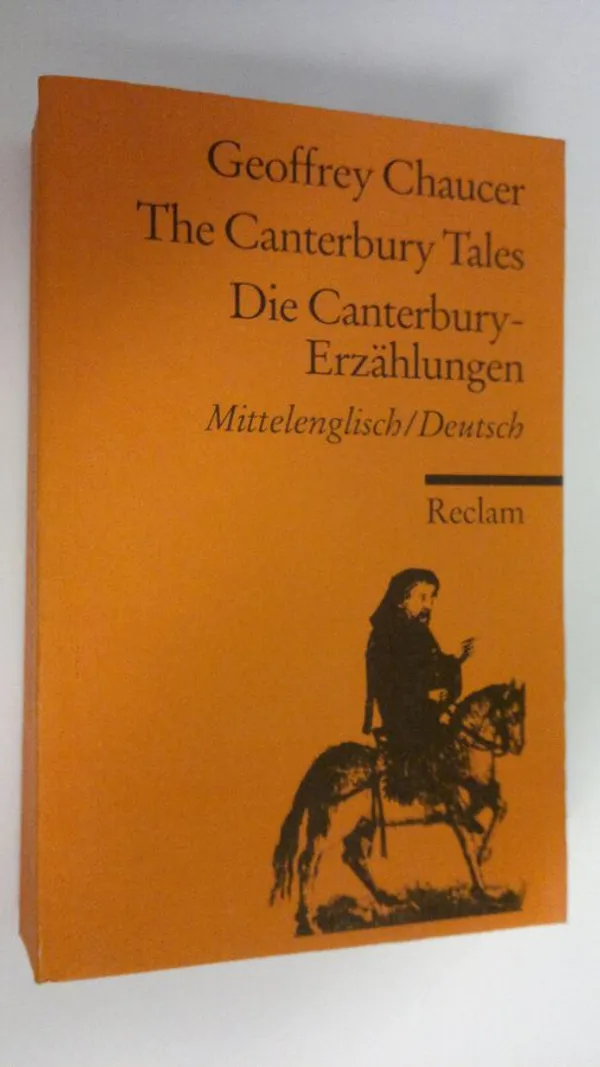 Die Canterbury-Erzählungen : The Canterbury Tales ; Mittelenglisch/Deutsch - Chaucer  Geoffrey | Finlandia Kirja | Osta Antikvaarista - Kirjakauppa verkossa