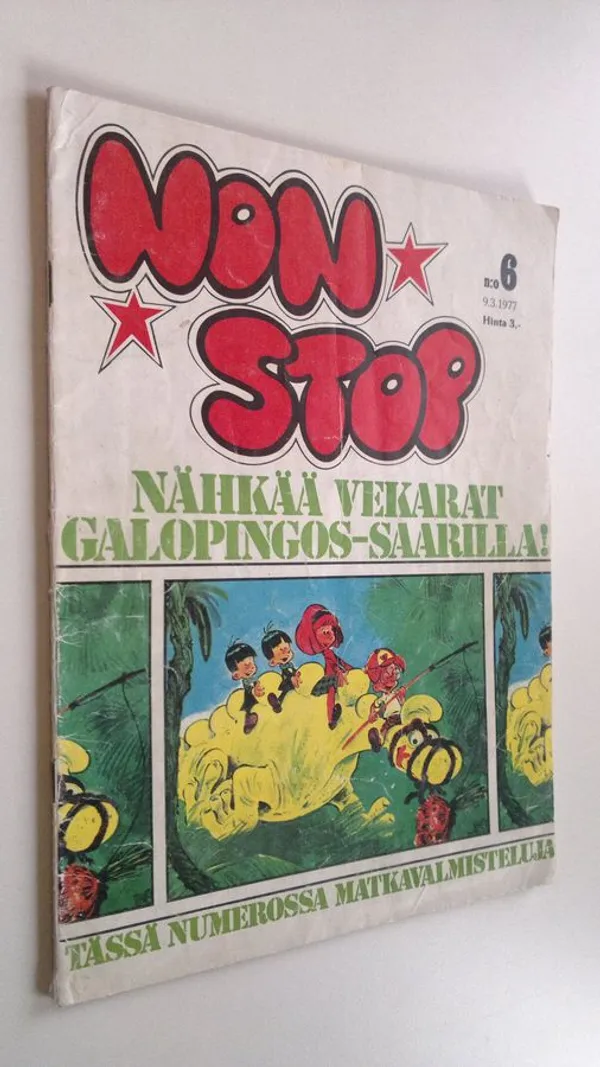 Non stop n:o 6/1977 | Finlandia Kirja | Osta Antikvaarista - Kirjakauppa verkossa