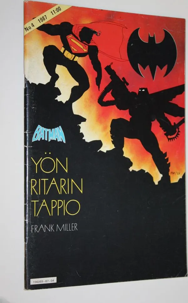 Batman No 4 , Yön ritarin tappio - Miller, Frank | Finlandia Kirja | Osta Antikvaarista - Kirjakauppa verkossa