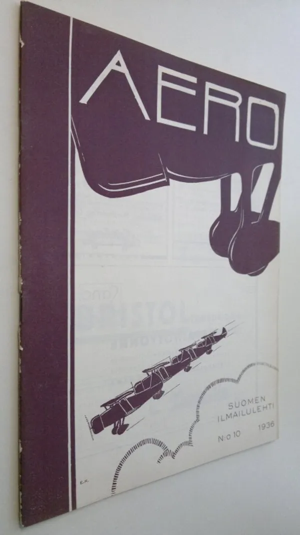 Aero : Suomen ilmailulehti n:o 10/1936 | Finlandia Kirja | Osta Antikvaarista - Kirjakauppa verkossa