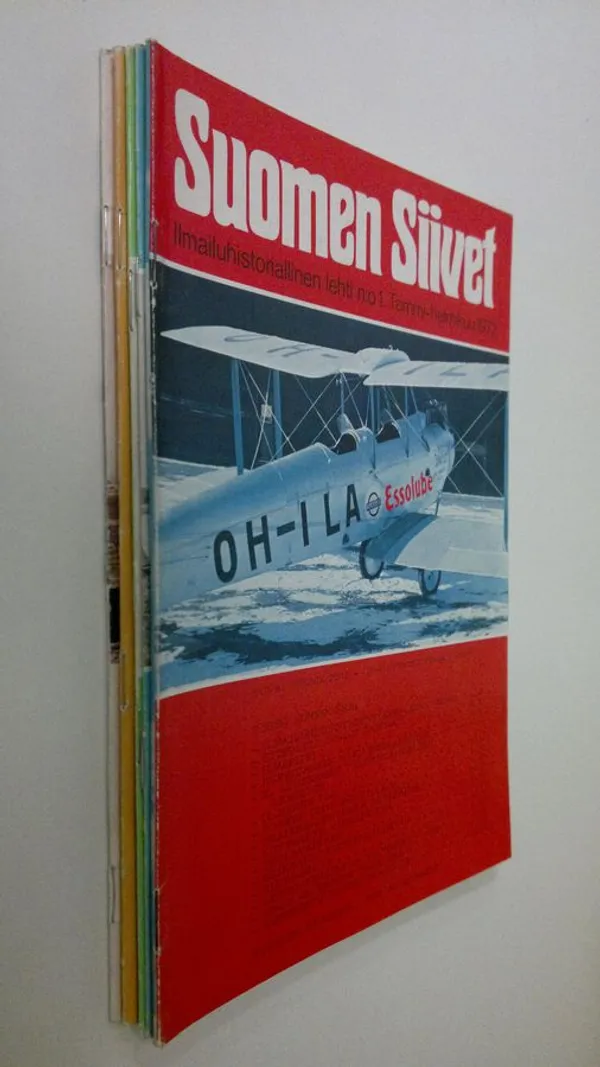 Suomen siivet : ilmailuhistoriallinen lehti vuosikerta 1972 (5 lehteä) | Finlandia Kirja | Osta Antikvaarista - Kirjakauppa verkossa