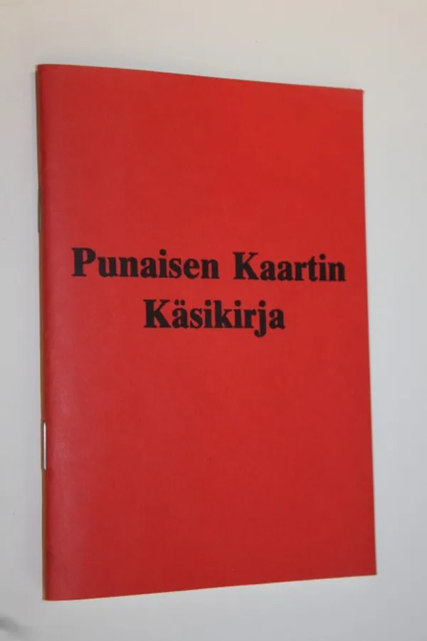 Punaisen Kaartin käsikirja | Finlandia Kirja | Osta Antikvaarista - Kirjakauppa verkossa