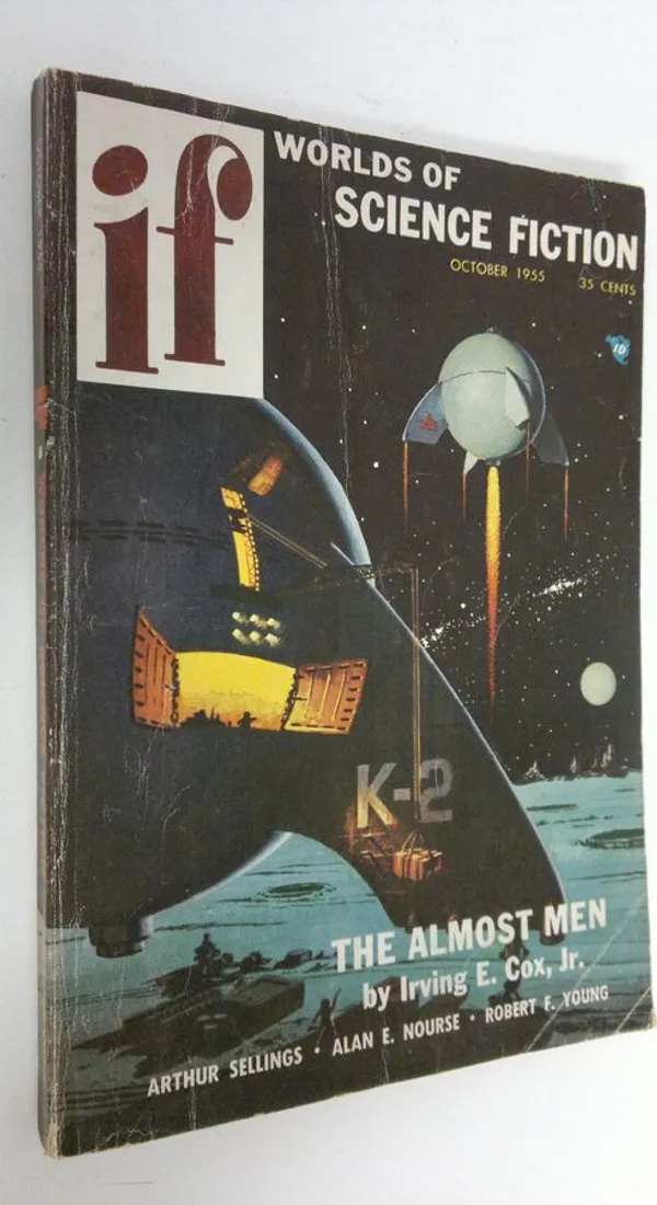 If Worlds of science fiction - october 1955 | Finlandia Kirja | Osta Antikvaarista - Kirjakauppa verkossa