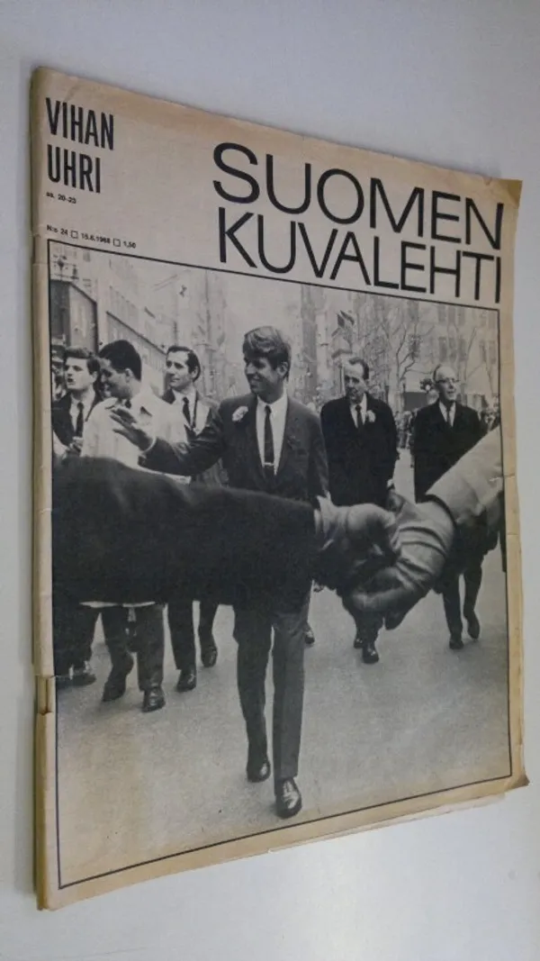 Suomen kuvalehti n:o 24/1968 | Finlandia Kirja | Osta Antikvaarista - Kirjakauppa verkossa