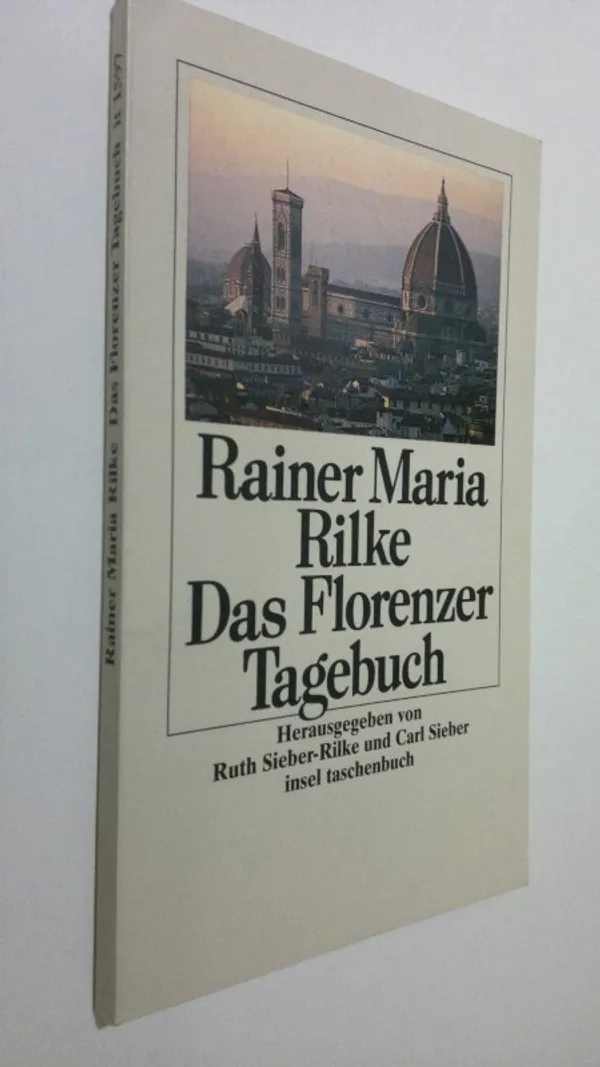 Das Florenzer Tagebuch - Rilke, Rainer Maria | Finlandia Kirja | Osta Antikvaarista - Kirjakauppa verkossa