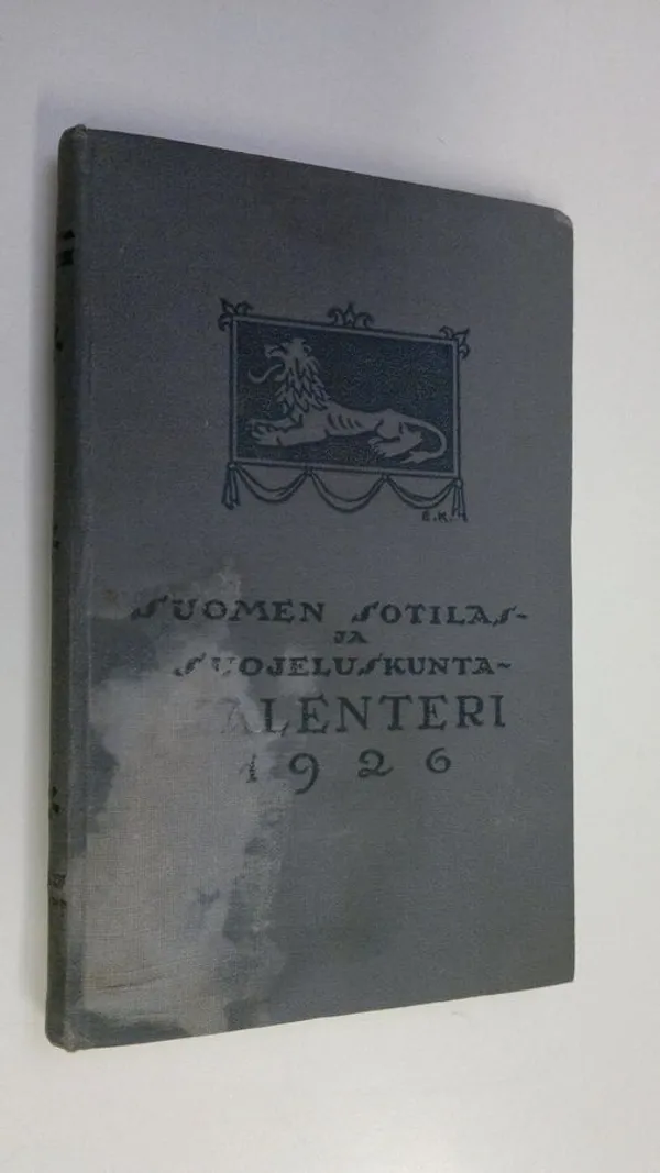 Suomen sotilas- ja suojeluskuntakalenteri 1926 | Finlandia Kirja | Osta Antikvaarista - Kirjakauppa verkossa