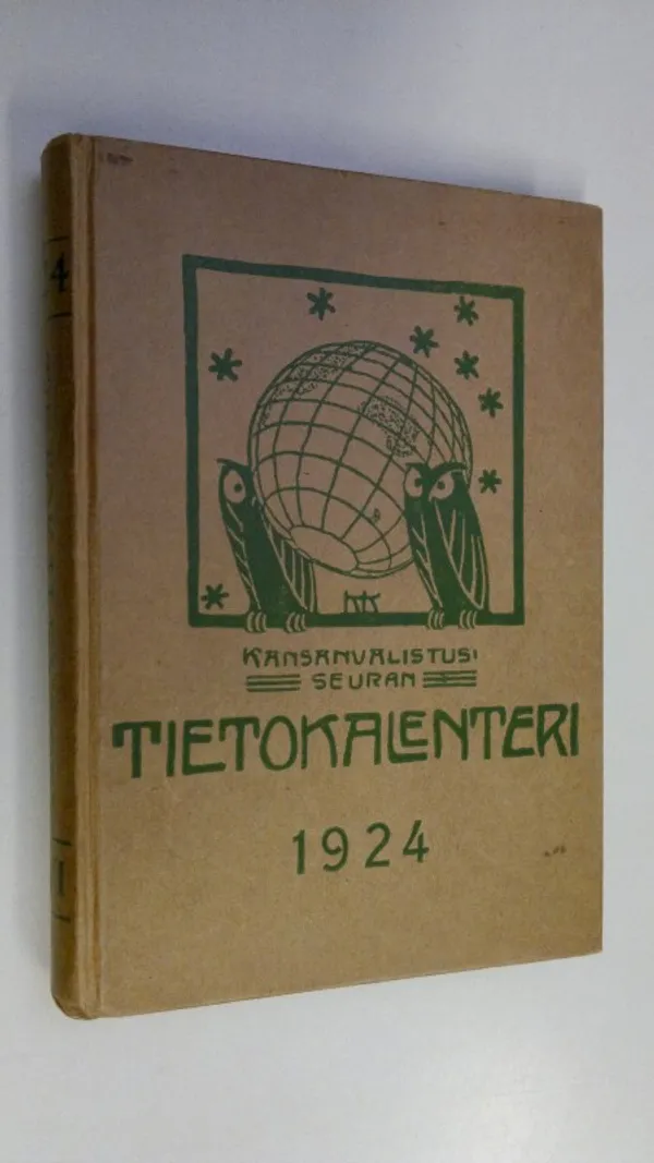 Kansanvalistusseuran tietokalenteri 1924 | Finlandia Kirja | Osta Antikvaarista - Kirjakauppa verkossa