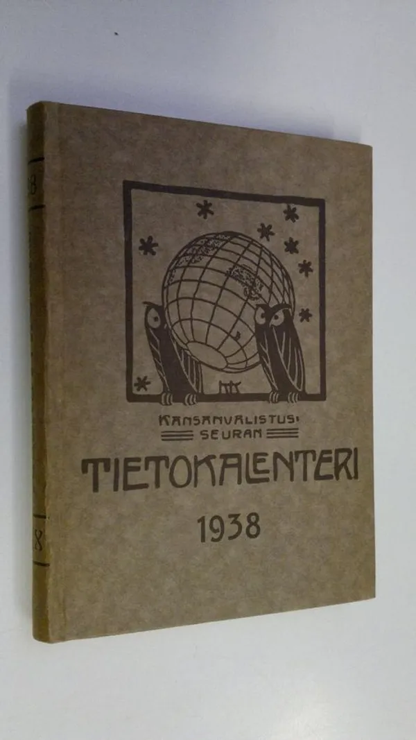 Kansanvalistusseuran tietokalenteri 1938 | Finlandia Kirja | Osta Antikvaarista - Kirjakauppa verkossa