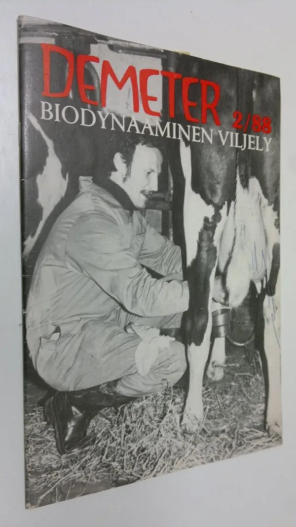 Demeter 2 / 1988 biodynaaminen viljely | Finlandia Kirja | Osta Antikvaarista - Kirjakauppa verkossa