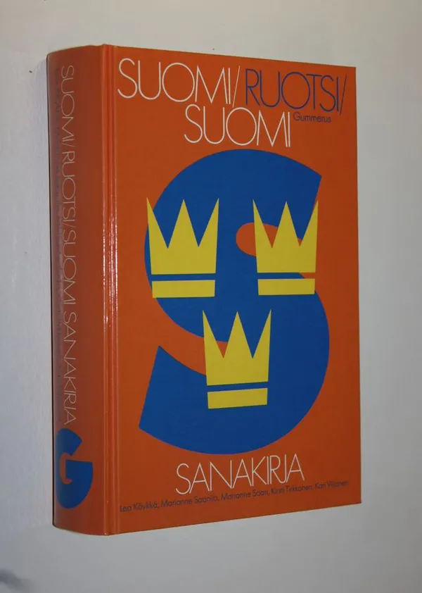 Suomi-ruotsi-suomi-sanakirja | Finlandia Kirja | Osta Antikvaarista -  Kirjakauppa verkossa