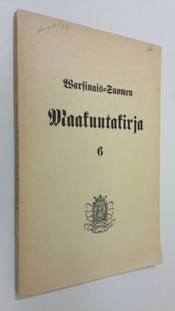 Varsinais-Suomen maakuntakirja 6 | Finlandia Kirja | Osta Antikvaarista - Kirjakauppa verkossa