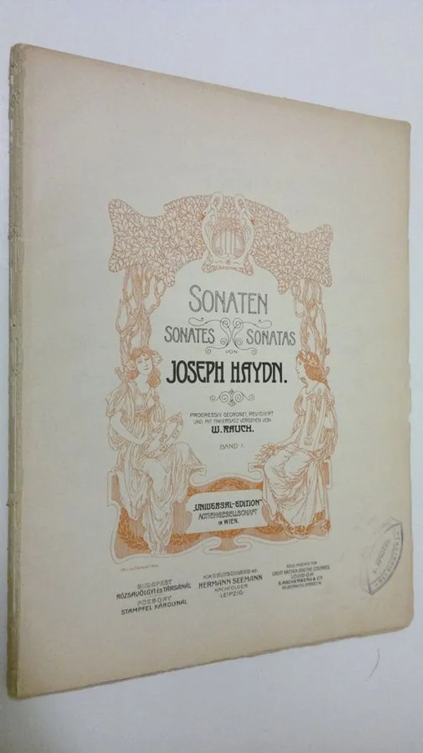 Sonaten - Haydn, Joseph | Finlandia Kirja | Osta Antikvaarista - Kirjakauppa verkossa