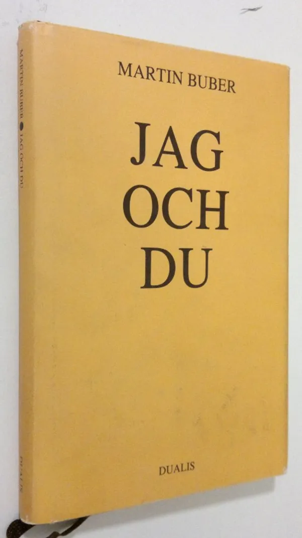 Jag och du - Buber, Martin | Finlandia Kirja | Osta Antikvaarista - Kirjakauppa verkossa