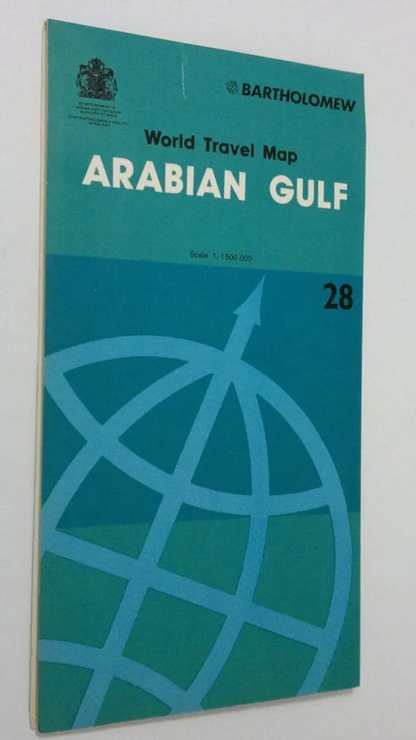 Arabian Gulf - scale 1: 1500 000 : World travel map | Finlandia Kirja | Osta Antikvaarista - Kirjakauppa verkossa