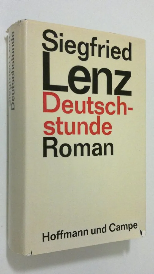 Deutschstunde : roman - Lenz, Siegfried | Finlandia Kirja | Osta Antikvaarista - Kirjakauppa verkossa