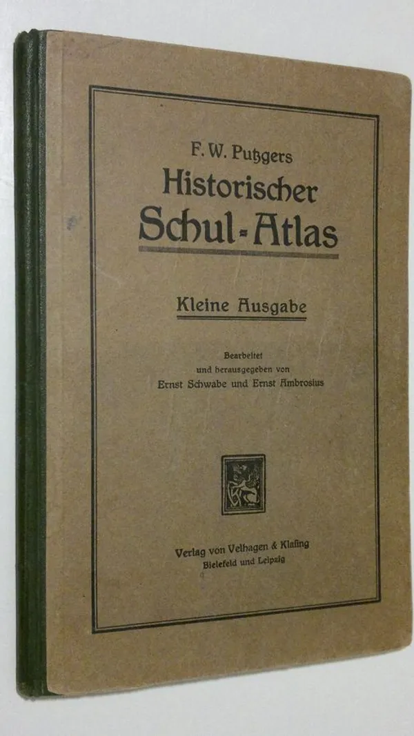 Historischer Schul-Atlas - Putzgers, F. W. | Finlandia Kirja | Osta Antikvaarista - Kirjakauppa verkossa