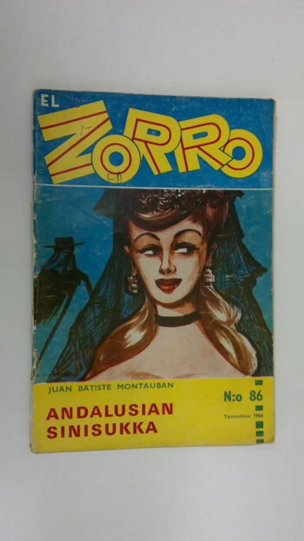 El Zorro del Castelrey n:o 1/1966 : Andalusian sinisukka | Finlandia Kirja | Osta Antikvaarista - Kirjakauppa verkossa