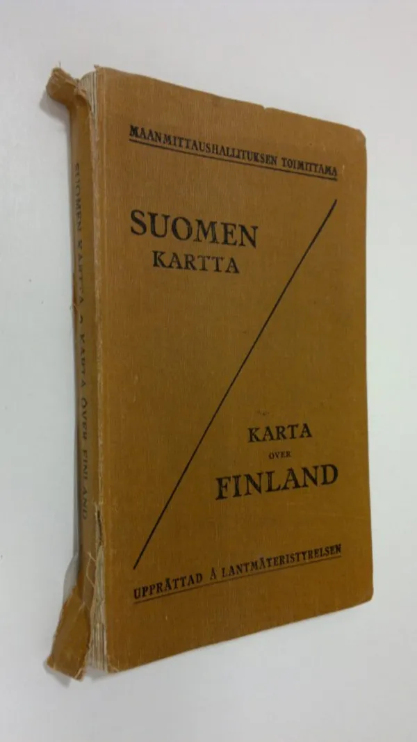 Suomen kartta 1:1000000 (kansainvälinen järjestelmä) = Karta över Finland 1:1000000 (internationellt system) = Carte du Finlande au 1:1000000 (systeme international) Oulu | Finlandia Kirja | Osta Antikvaarista - Kirjakauppa verkossa