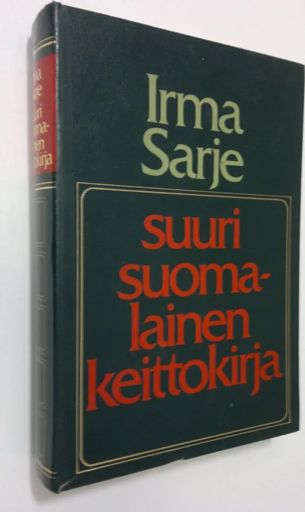 Suuri suomalainen keittokirja - Sarje Irma | Finlandia Kirja | Osta  Antikvaarista - Kirjakauppa verkossa