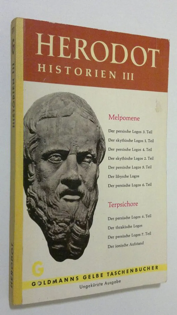 Historien III - Herodot | Antikvaari - kirjakauppa verkossa