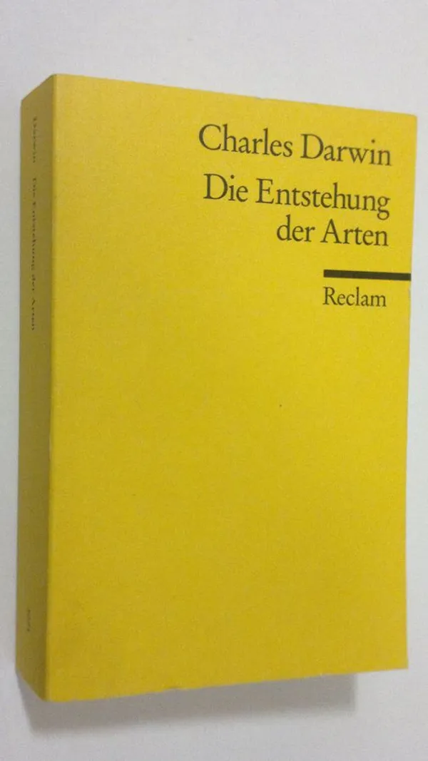 Die Entstehung der Arten - Darwin  Charles | Finlandia Kirja | Osta Antikvaarista - Kirjakauppa verkossa