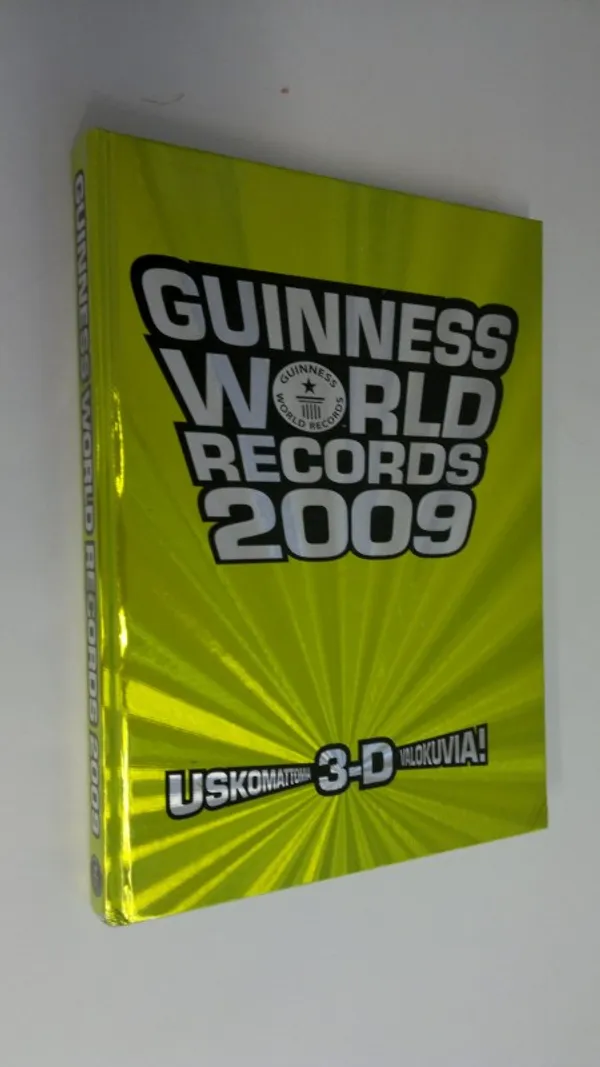 Guinness World Records 2009 : Suuri ennätyskirja 2009 | Finlandia Kirja | Osta Antikvaarista - Kirjakauppa verkossa