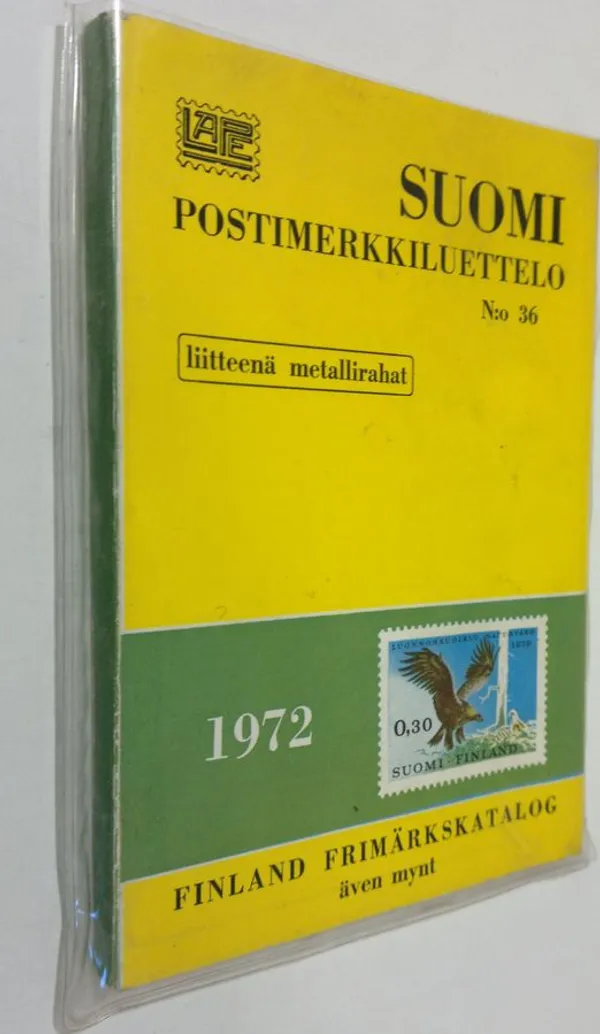 LaPe Suomi postimerkkiluettelo nro 36 1972 | Finlandia Kirja | Osta Antikvaarista - Kirjakauppa verkossa