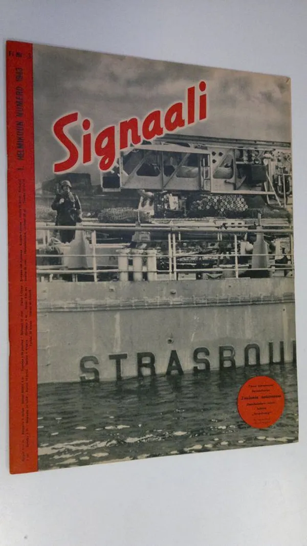 Signaali n:o 3/1943 | Finlandia Kirja | Osta Antikvaarista - Kirjakauppa verkossa