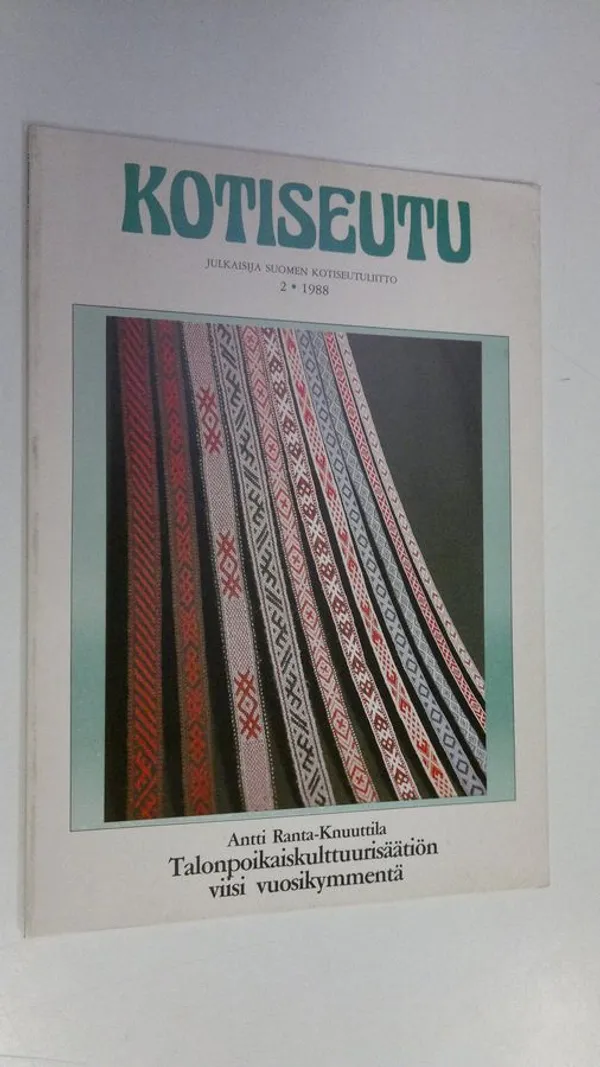 Kotiseutu 2/1988 | Finlandia Kirja | Antikvaari - kirjakauppa verkossa
