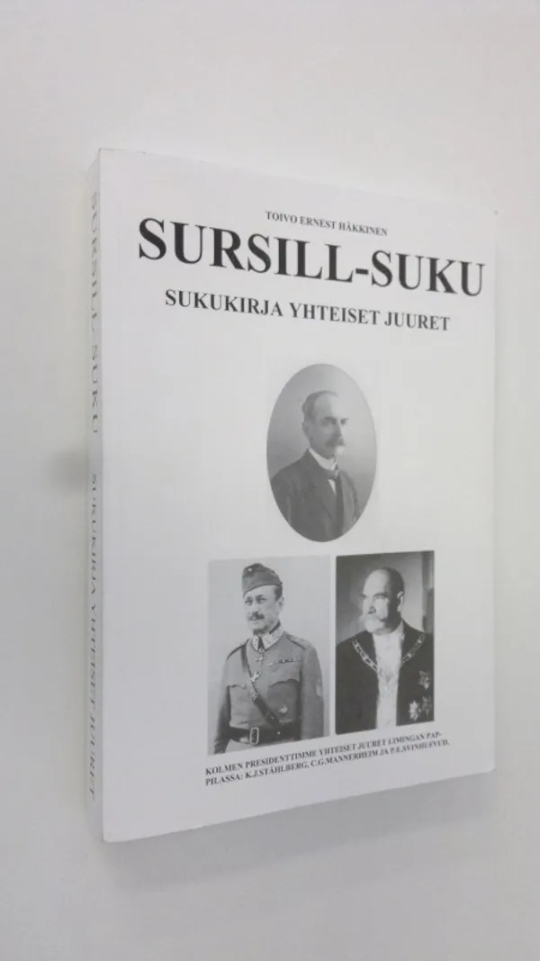 Sursill-suku : sukukirja yhteiset juuret - Häkkinen, Toivo Ernest | Finlandia Kirja | Osta Antikvaarista - Kirjakauppa verkossa