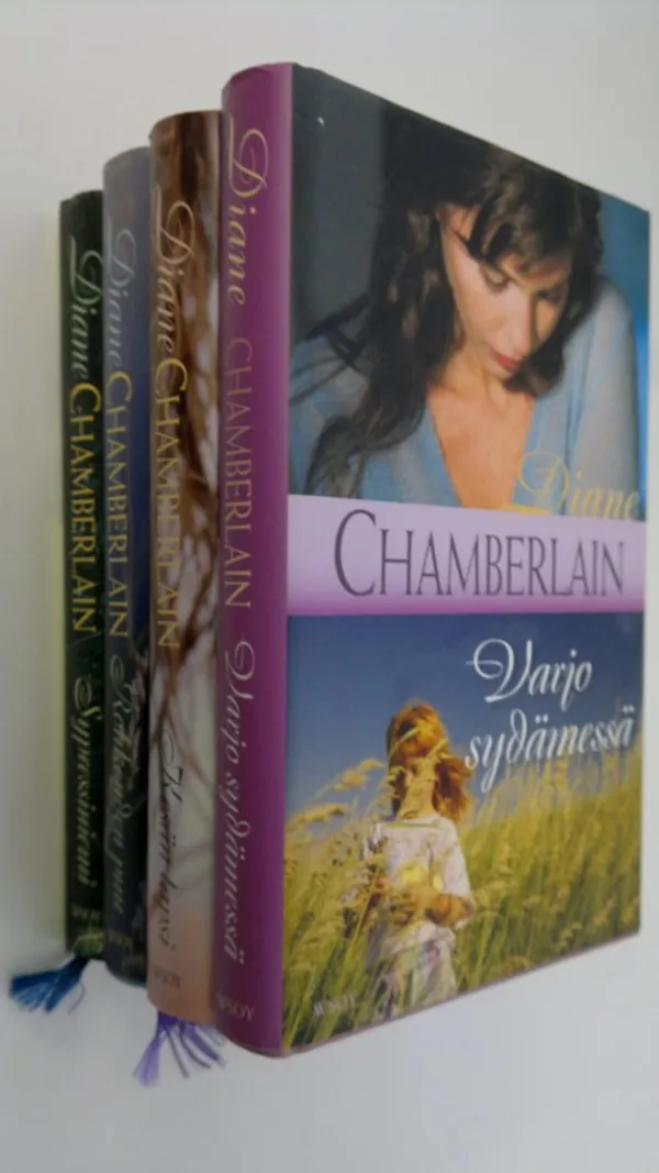 Diane Chamberlain-paketti (4 kirjaa) : Kesän lapsi ; Varjo sydämessä ; Rohkeuden puu ; Sypressiniemi - Chamberlain, Diane | Finlandia Kirja | Osta Antikvaarista - Kirjakauppa verkossa
