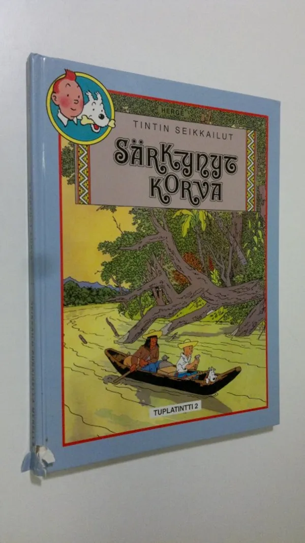 Tintin seikkailut : Särkynyt korva / Seikkailu Punaisella Merellä - Herge | Finlandia Kirja | Osta Antikvaarista - Kirjakauppa verkossa